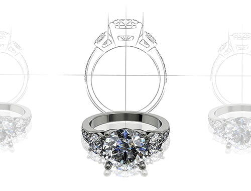 Bespoke engagement ring design
