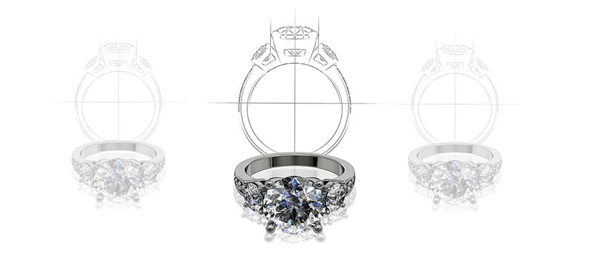 Bespoke engagement ring design