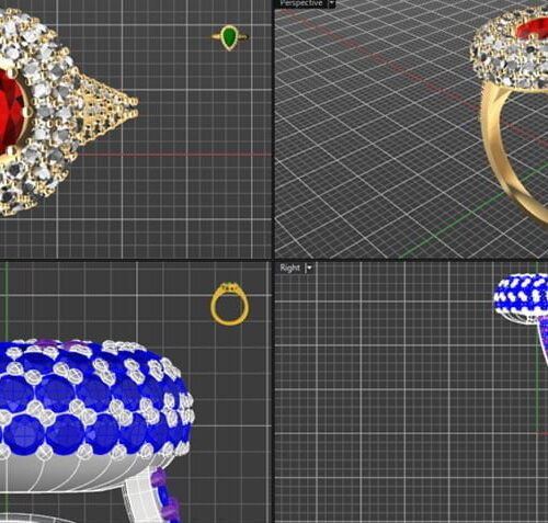Create your perfect ring with CAD jewellery design