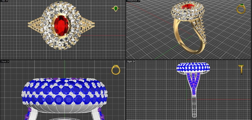 Create your perfect ring with CAD jewellery design