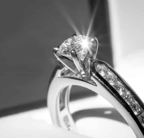 Palladium Engagement and Wedding Rings