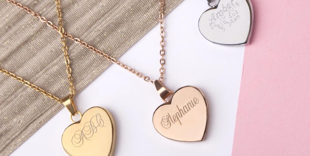 Say it with personalised jewellery this Christmas