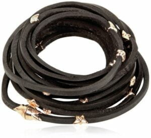 Smart leather cord bracelets