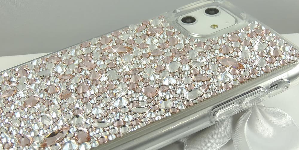 The new hot accessory – bejewelled smartphones