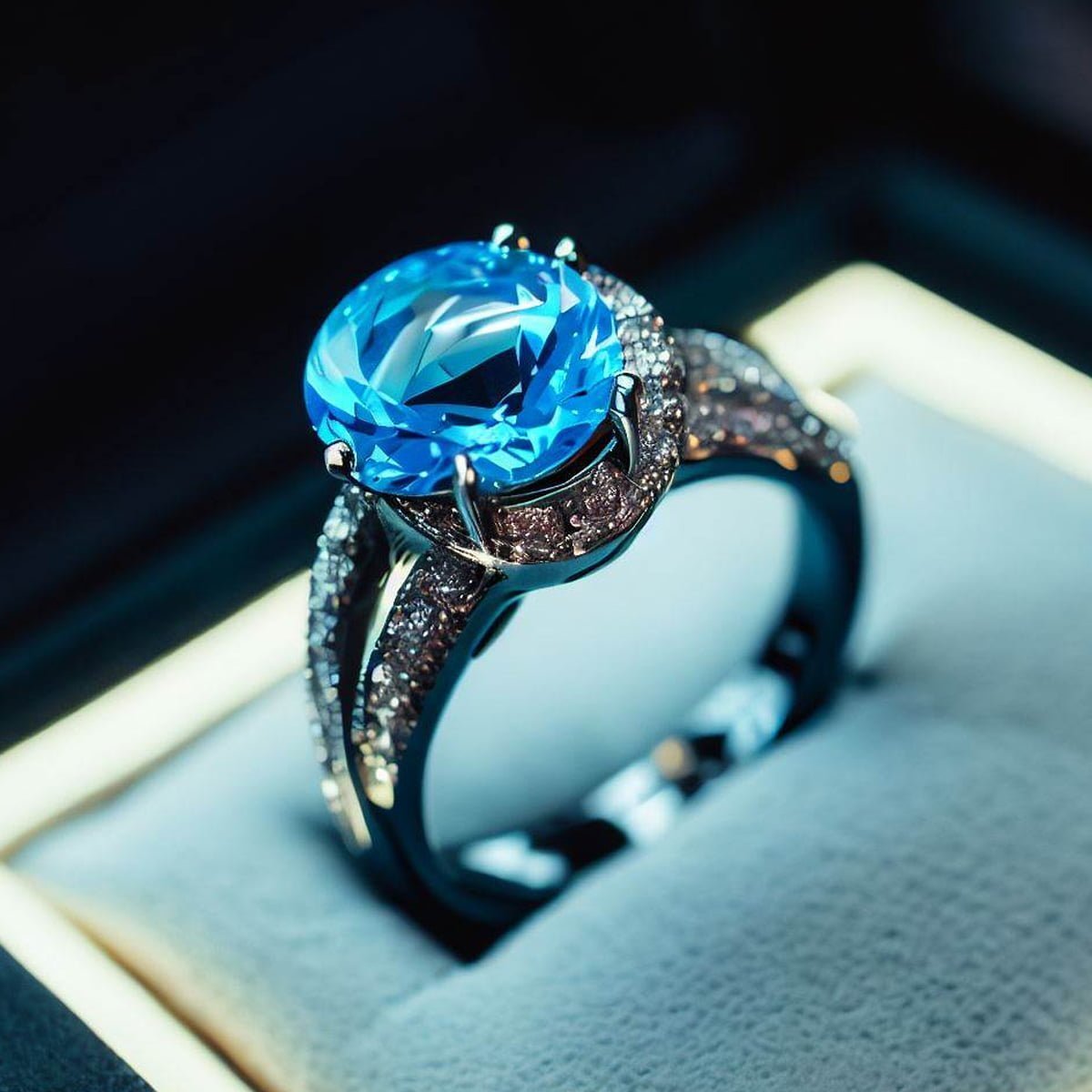 Vintage Pear Shape Alexandrite Engagement Ring Moissanite Wedding Ring –  Michilu