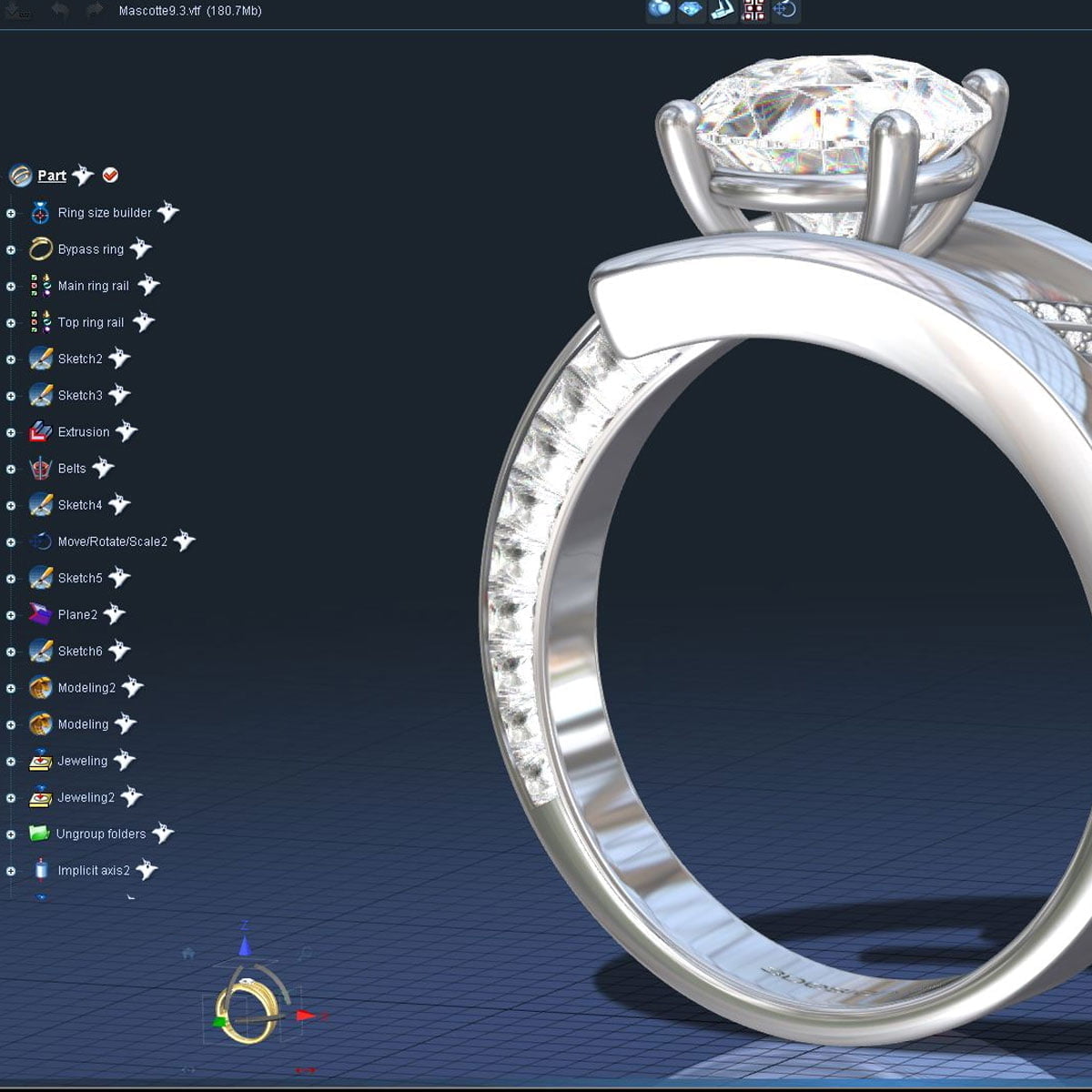 cad jewellery design classes software free download