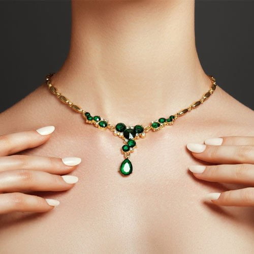 emerald-necklance