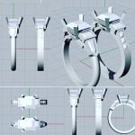 design your ring in Cad