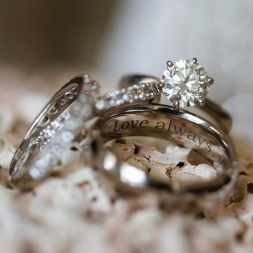 The Beauty of Personalised Wedding Rings