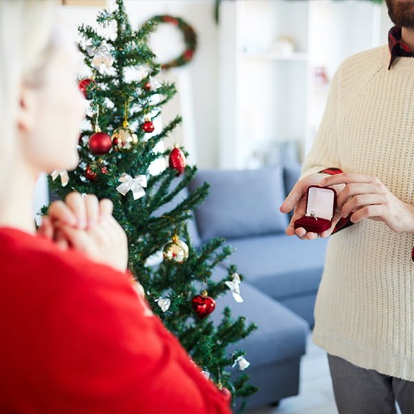 Engagement in Christmas