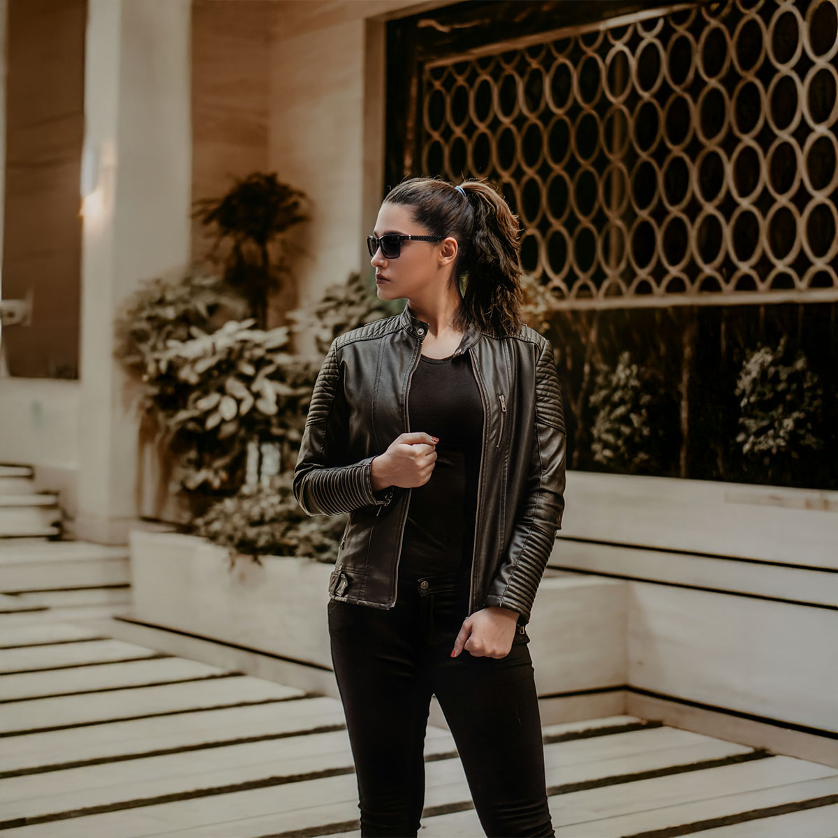 How to Rock Jewellery with a Leather Jacket